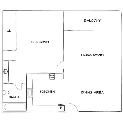 Floor plan Design 1F