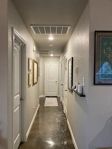 hallway view