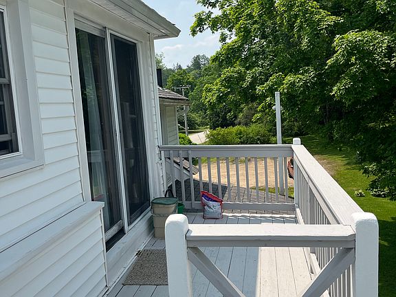 Deck off kitchen