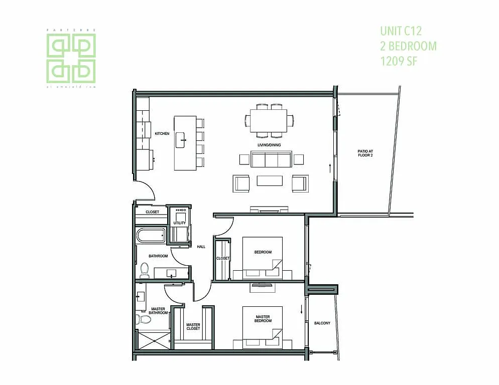 Floor plan C12