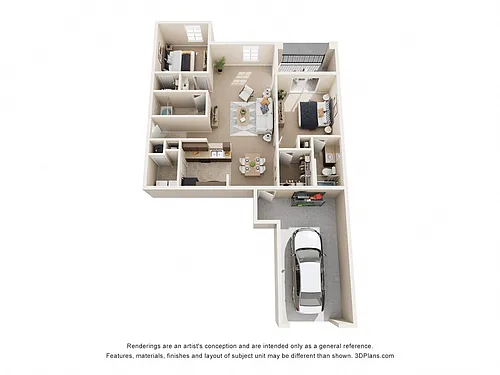 Floor plan The Foxtail/Papyrus