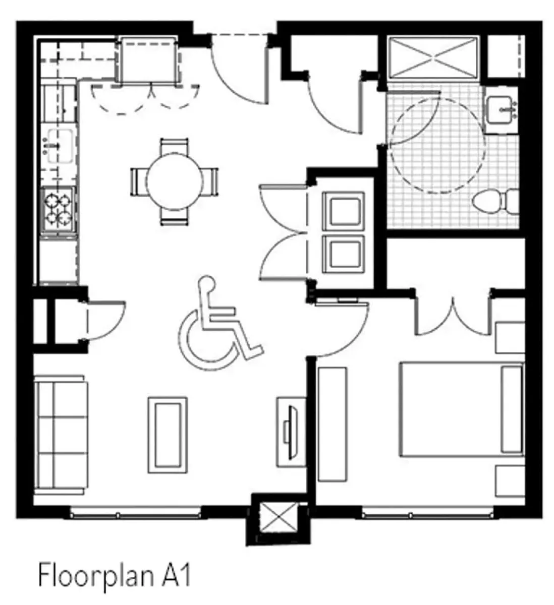 Floor plan Type A
