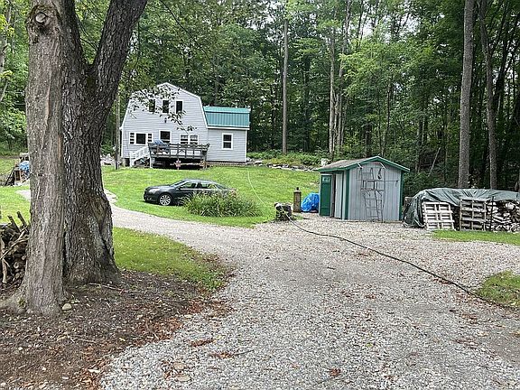 Road and Sheds
