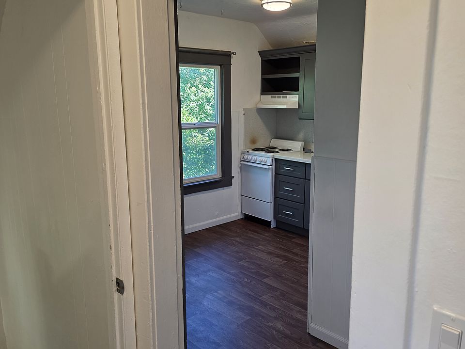 Hallway view into Kitchen