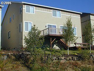 Two-tiered deck perfect for grilling