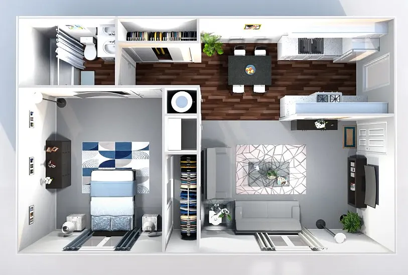 Floor plan A1S