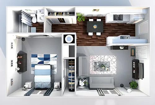 Floor plan A1C