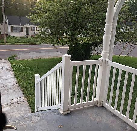 View from front door
