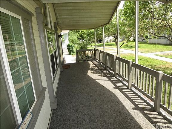 BIG and SPACIOUS porch. Think of all the entertaining you can do out here and flows into the house.