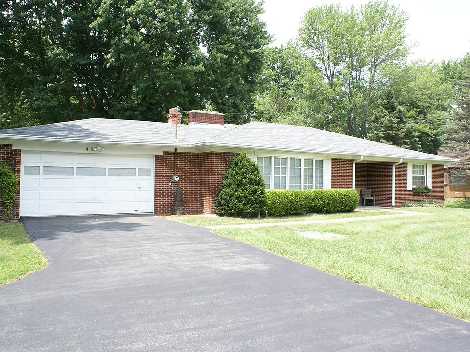 A Ranch driveway with turnar