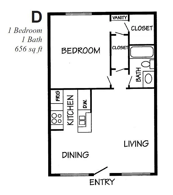 Floor plan D
