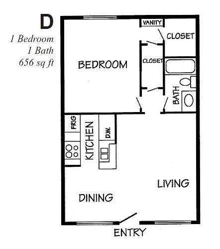 Floor plan D