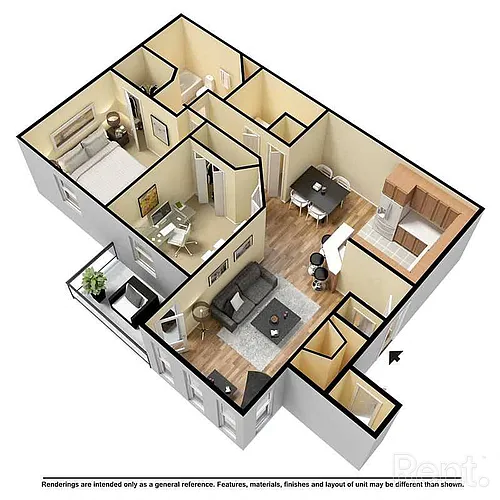 Floor plan The Aspen