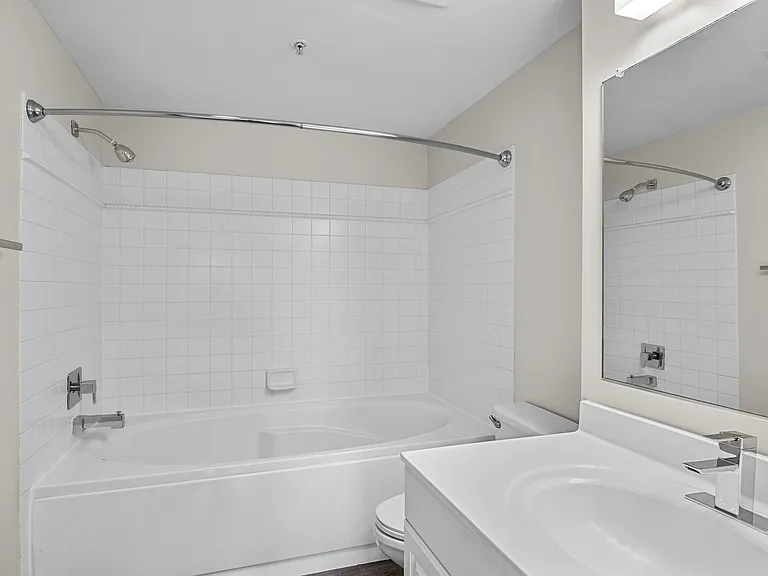 Large bathrooms with new flooring