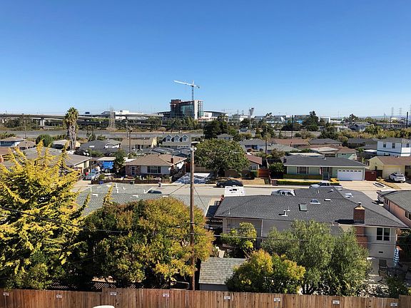 View of San Francisco Airport from Patio, Master and 2nd Bed