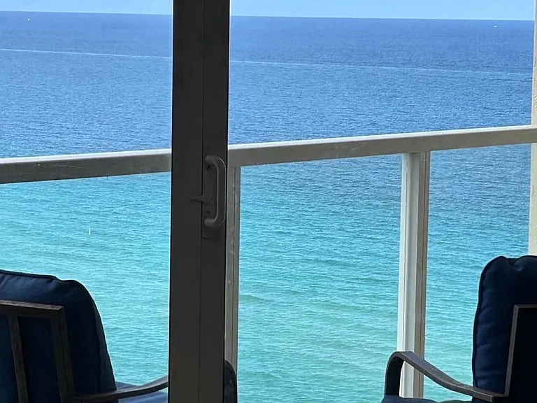 View from Master Bedroom Private Balcony _ Stunning views, offering a serene retreat right outside your door.