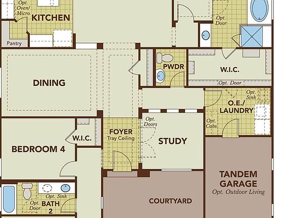 Cinnabar Floor Plan