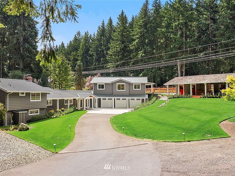 This one of a kind equestrian property offers living near the city and your horses best life! Over 1.5 acres and adjacent to Bridle Trails Park. 1.2 million recent addition, upgrades and equestrian facility. Home is virtually staged