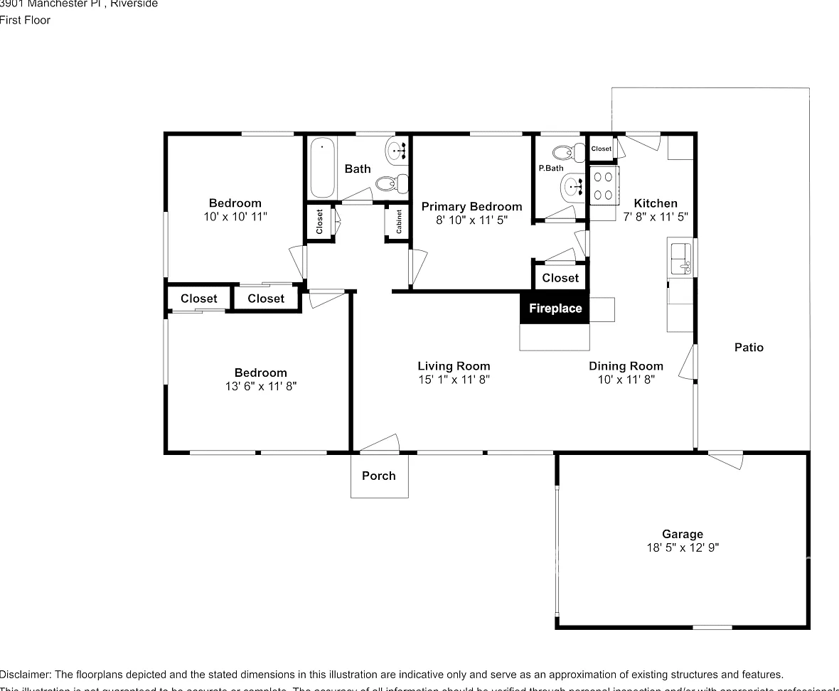 3901 Manchester Pl Riverside, CA 92503 — Photo 2