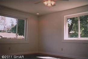 Living room looking out