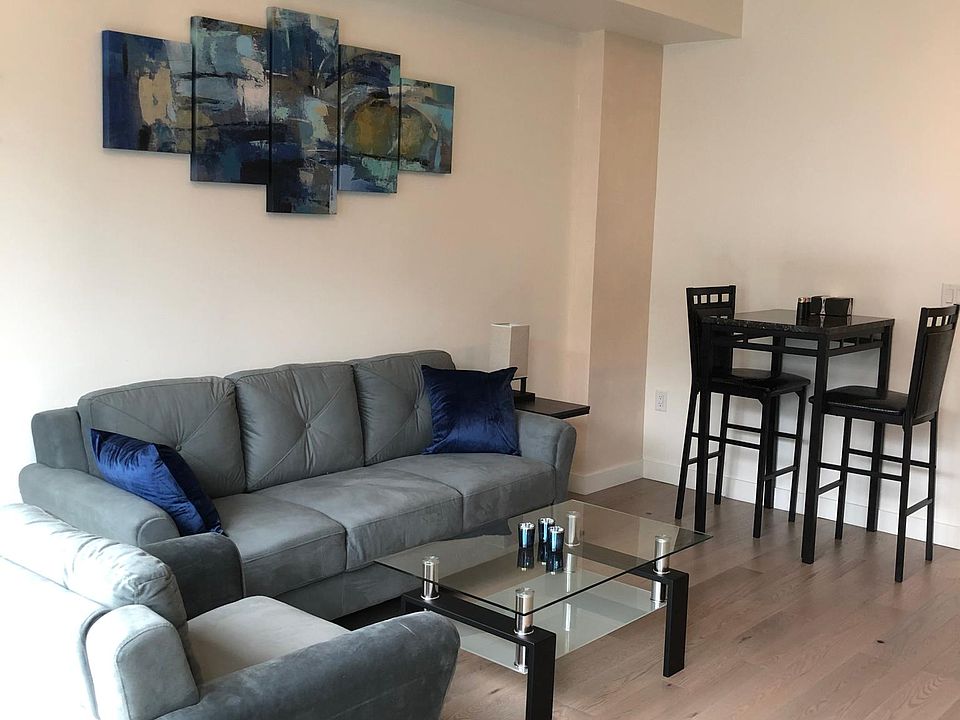 Living room and dining area