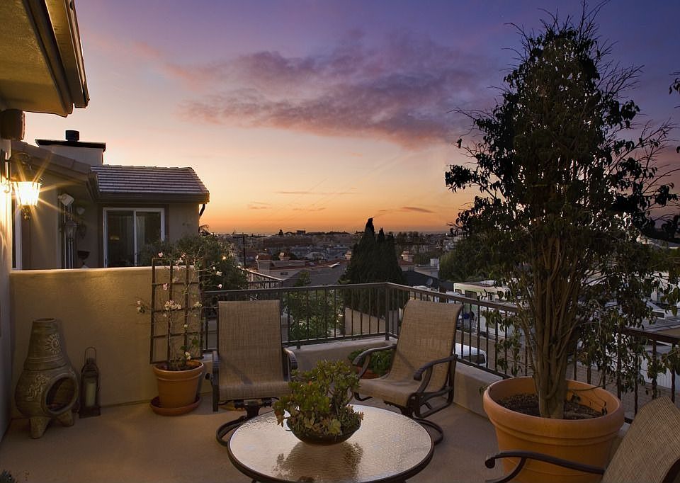 Sunset from the Front Deck