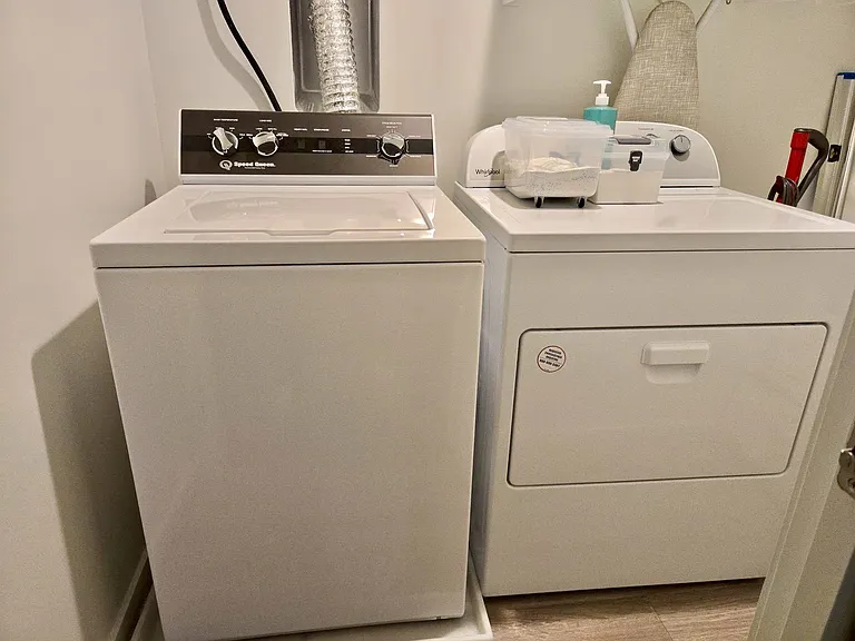 upstairs laundry room