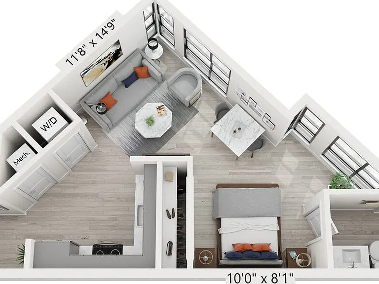S5 floor plan THE WINSTON