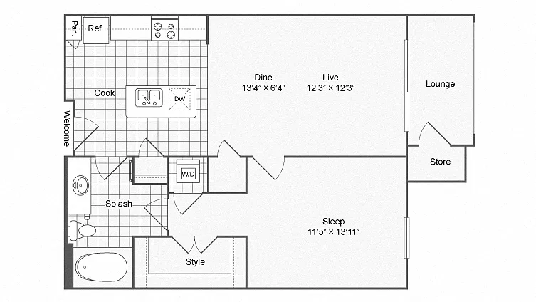 Floor plan A4
