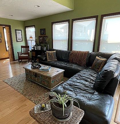Airy, open living area.  