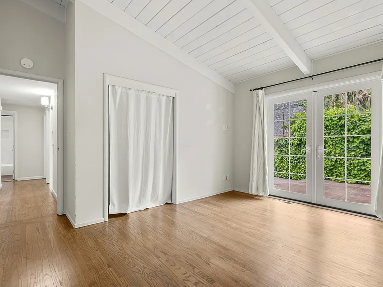 primary bedroom with yard access
