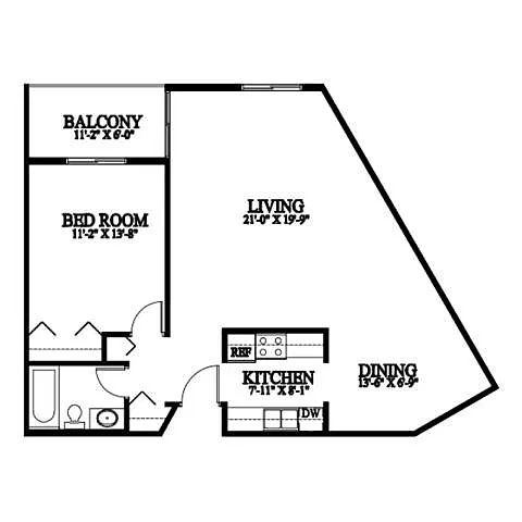 Floor plan A15