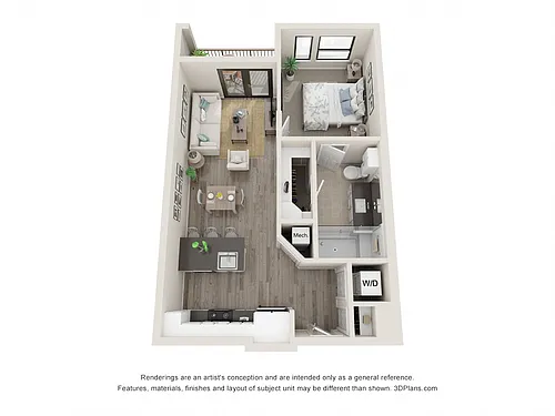Floor plan A1