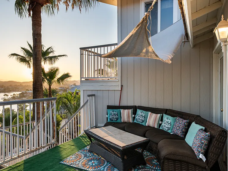 Relax on the patio.