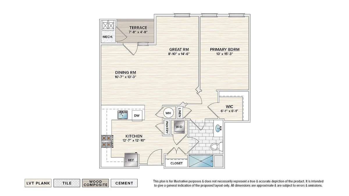 Floor plan The Juniper (FMX-J3)