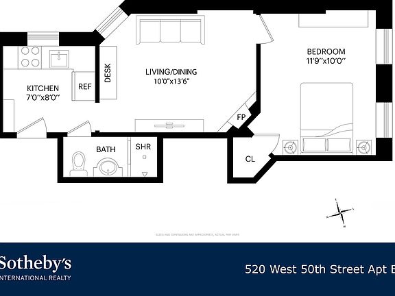 2nd image of 520 W 50th St APT E3