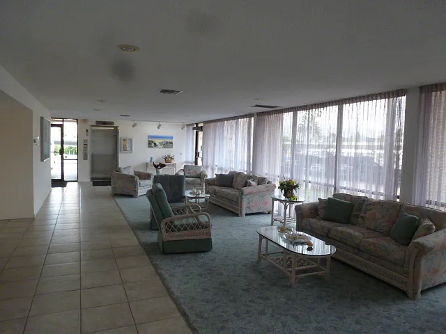 Reception area