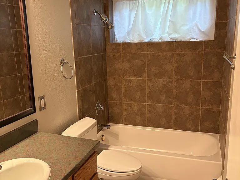 Bathroom - newly pained, unfurnished.