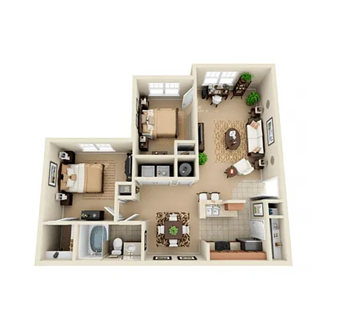 Floor plan B1A