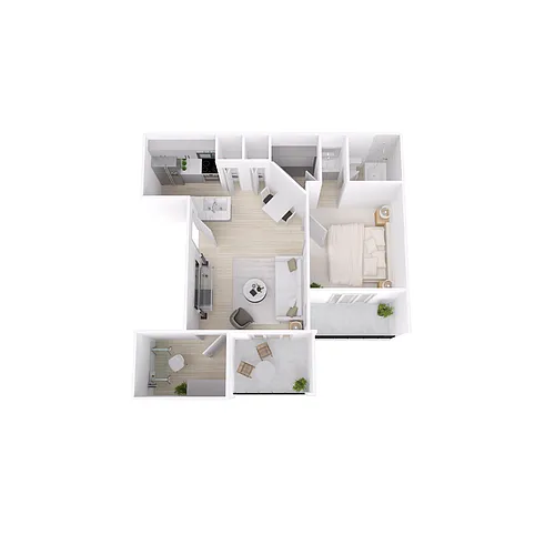 Floor plan A2 Renovated