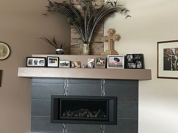updated Linear fireplace 