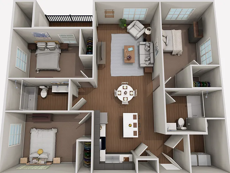 Berkshire Apartments — Photo 74