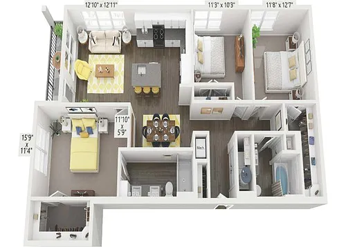 Floor plan Ryolite