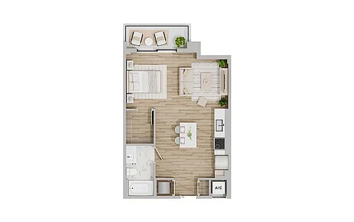 Floor plan Aster A