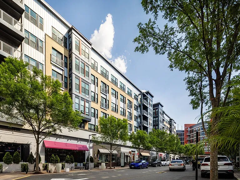 Building exterior and retail