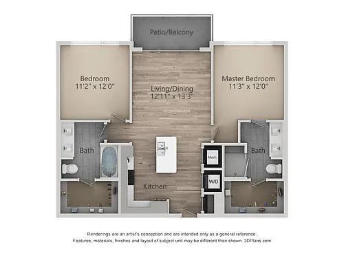 Floor plan 2L-A