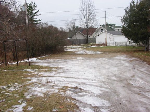 parking area behind building