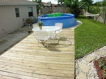 Large Back yard