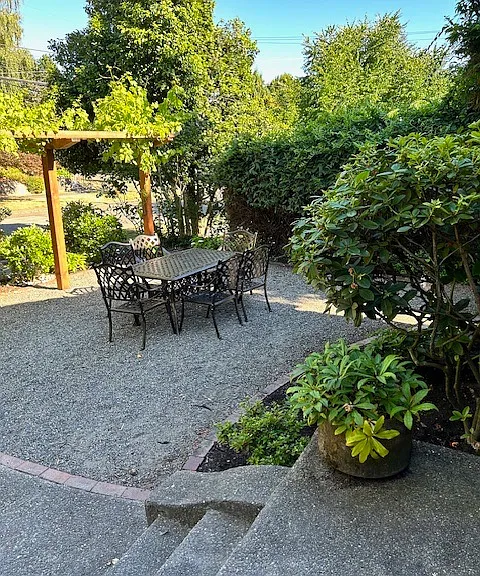 front garden table