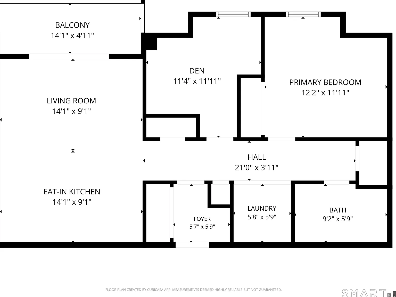 1 bed, 1.0 bath, 675 sqft, $2,150 — Photo 2